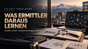 Was Ermittler aus der Akte Tengelmann ableiten: Quellen prüfen, Netzwerke verstehen und wirtschaftliche Verdachtsfälle für Mandanten gezielt aufklären.