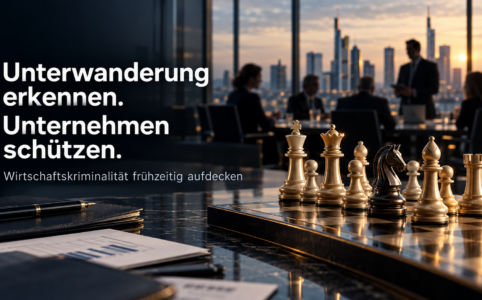 Machtmissbrauch und Unterwanderung gefährden Unternehmen. Detektei Detegere prüft Hintergründe und hilft, Risiken für Wirtschaftsbetrug frühzeitig zu erkennen.