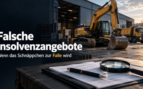 Baumaschinen zum Schnäppchenpreis? Detegere prüft Anbieter, Geschäftspartner und Waren vor Ort. Erkennen Sie Betrugsrisiken vor der Zahlung.