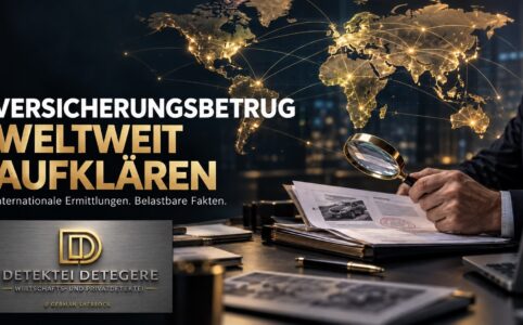 Detegere unterstützt Versicherungen weltweit bei Betrugsverdacht: mit Ermittlungen, Beweissicherung und Zusammenarbeit mit Behörden. Jetzt vertraulich anfragen.